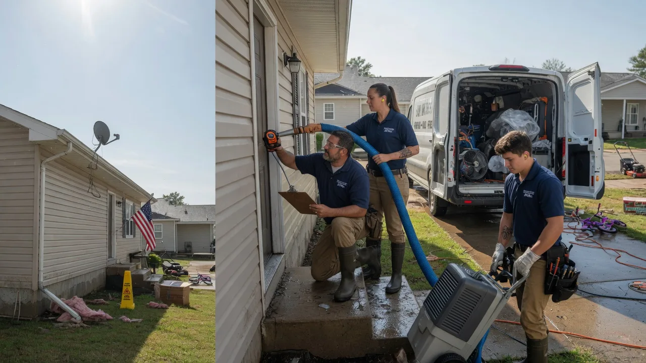 Ceiling Water Damage Restoration in Mekinock, ND near me