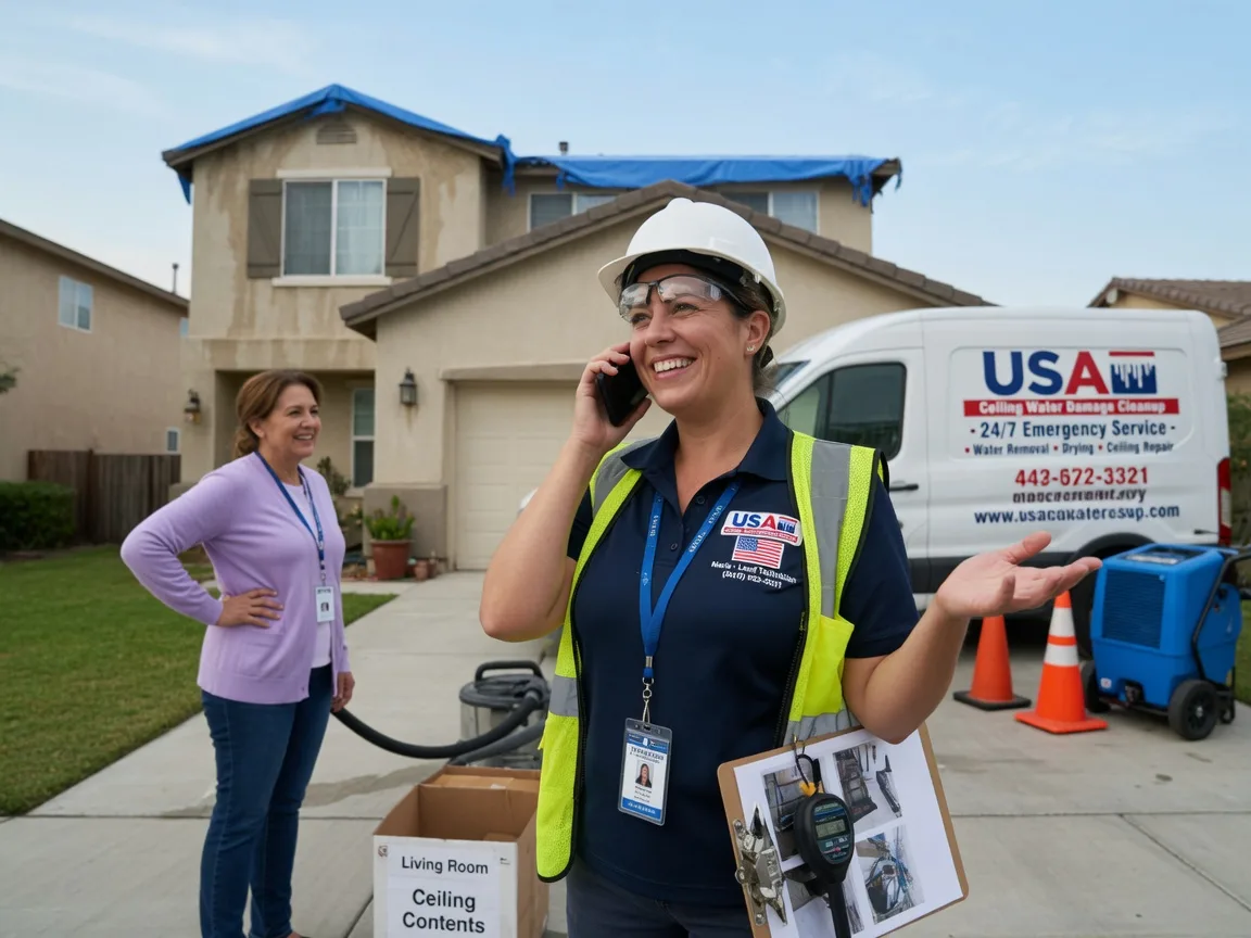 Ceiling Water Damage Restoration Mekinock, ND FAQs